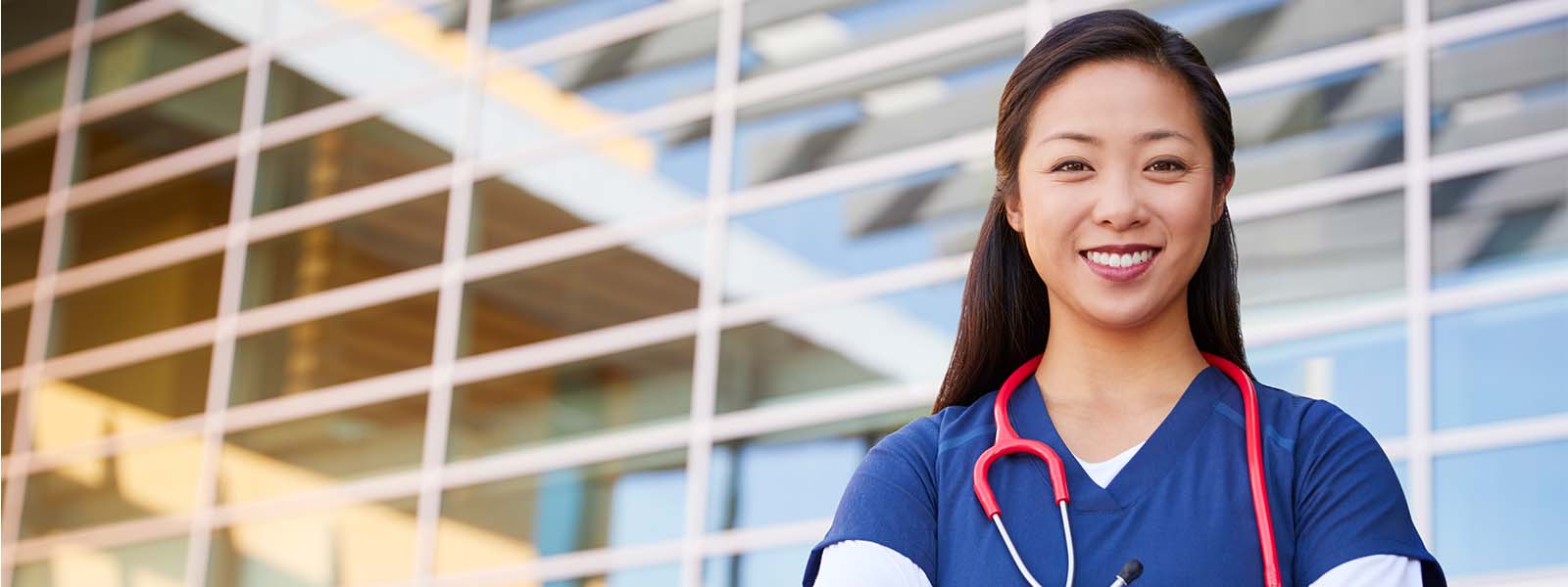 women physician smiling